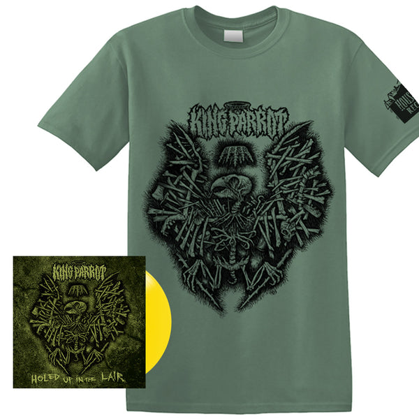 King Parrot: "Holed Up In The Lair" 7" EP Vinyl Bundle