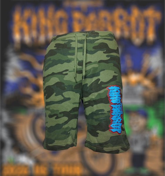King Parrot Camo Shorts