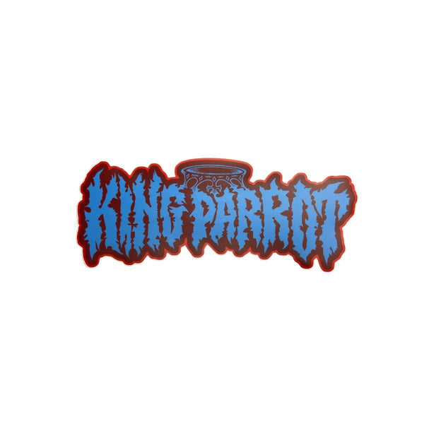 King Parrot Sticker