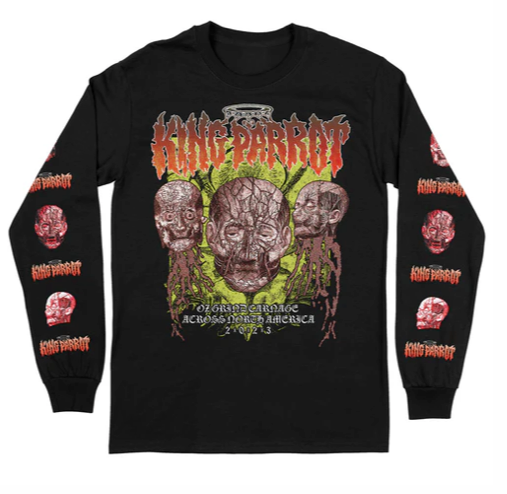 King Parrot: 2023 North America Tour Long Sleeve