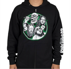 King Parrot "Dead Set Legend" Zipper  Hoodie