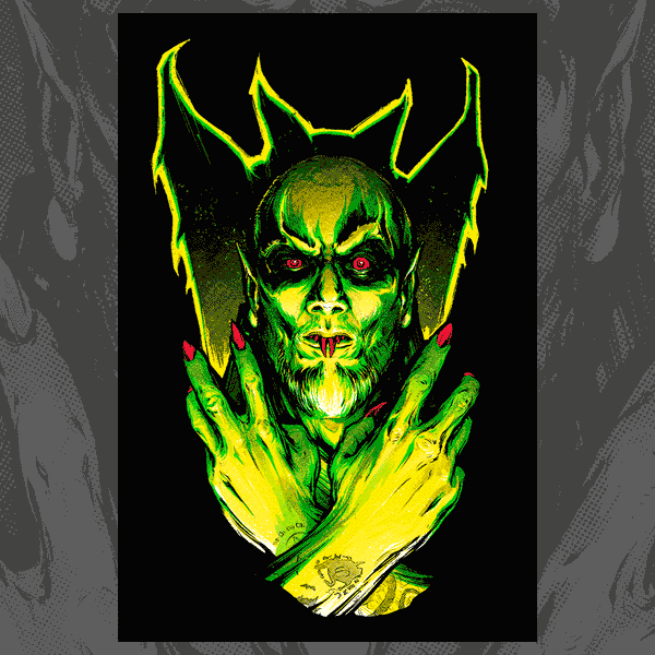 Houscore: Vault of Housecore No. 2 "Nosphilatu" Blacklight Poster
