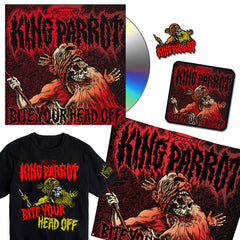 King Parrot: 14th Anniversary "Bite Your Head Off" CD Bundle ***PRE-ORDER***