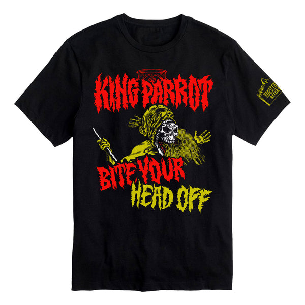 King Parrot: "Bite Your Head Off" T-Shirt ***PRE-ORDER***