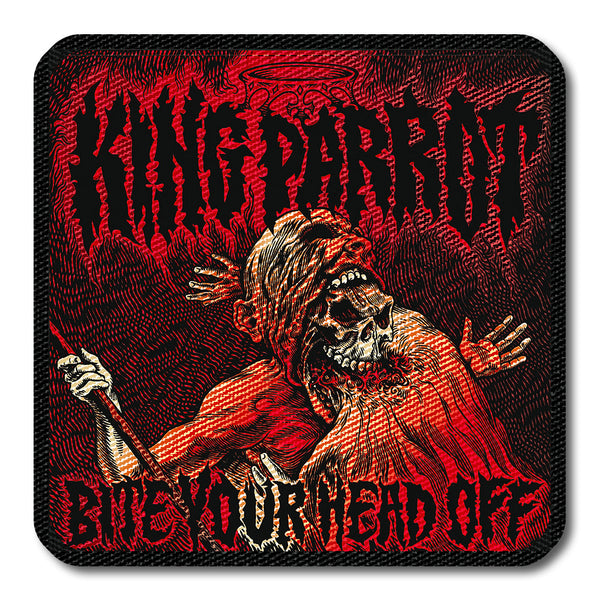 King Parrot: "Bite Your Head Off" Patch ***PRE-ORDER***