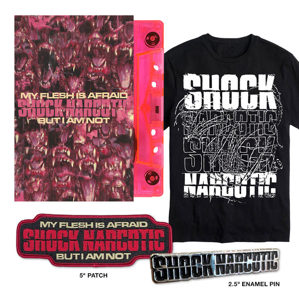 SHOCK NARCOTIC: "My Flesh Is Afraid But I Am Not" Cassette Bundle