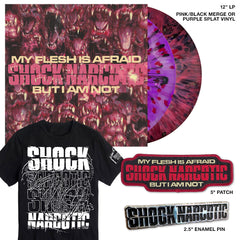 SHOCK NARCOTIC: "My Flesh Is Afraid But I Am Not" Vinyl Bundle