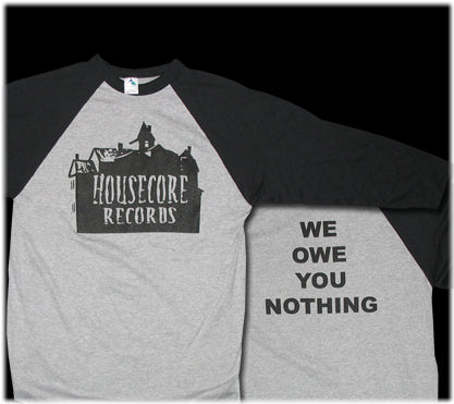 Housecore Records: Grey Jersey Shirt