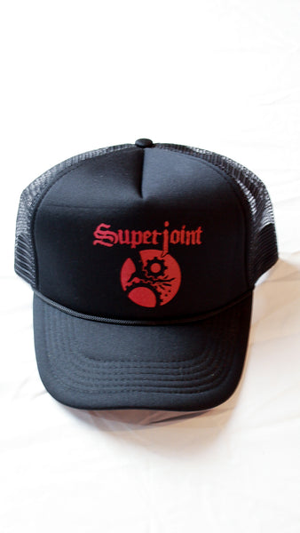 Superjoint: "Caught Up In The Gears of Application" Trucker Hat