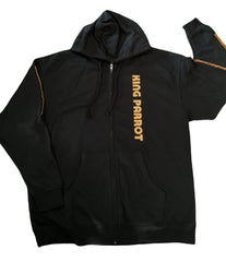 King Parrot: "Numb Skull" Zipper Hoodie