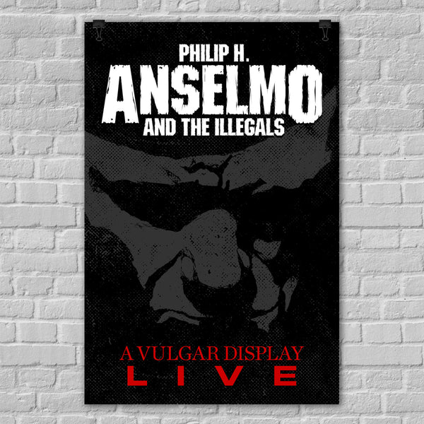 Illegals: "A Vulgar Display" Concert Poster